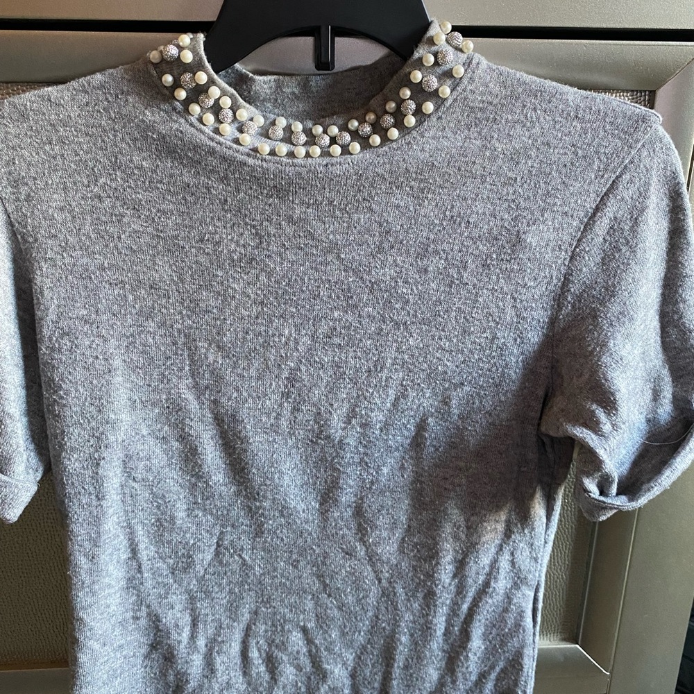 Womens grey blouse